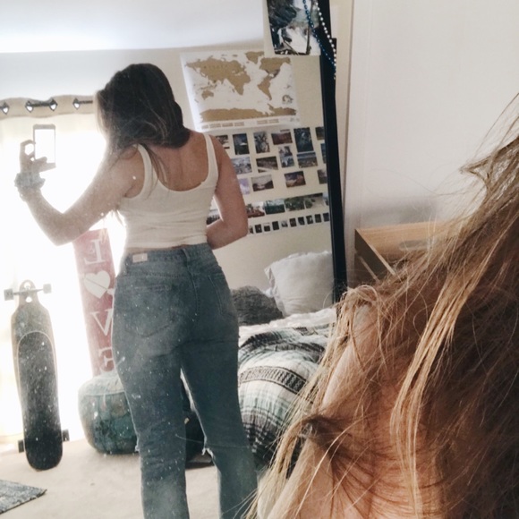 Urban Outfitters Boho Lace Up Crop Top - Picture 2 of 4